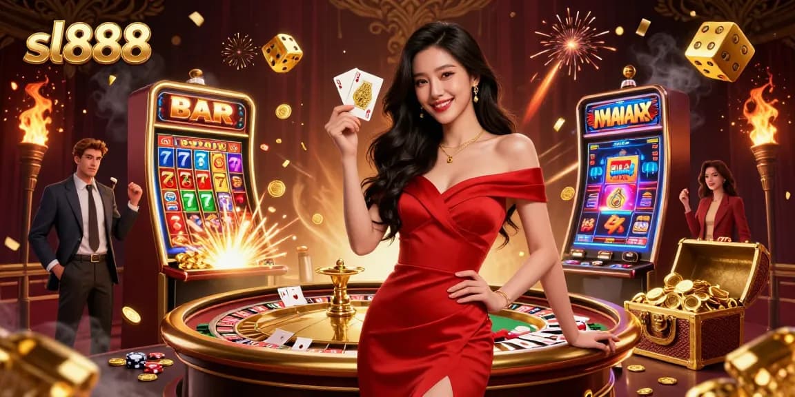 Experience exciting gameplay with sl888 at a vibrant casino featuring stunning visuals and dynamic elements.