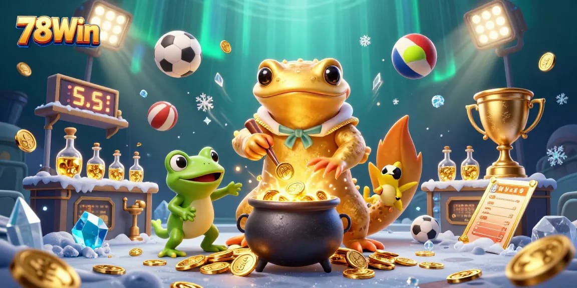Experience thrilling gameplay at 78Win with dynamic sports betting and vibrant casino elements in this action-packed scene.