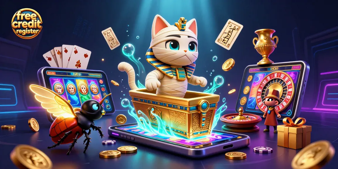 Engage with free credit register by playing vibrant slot games and winning exciting rewards!