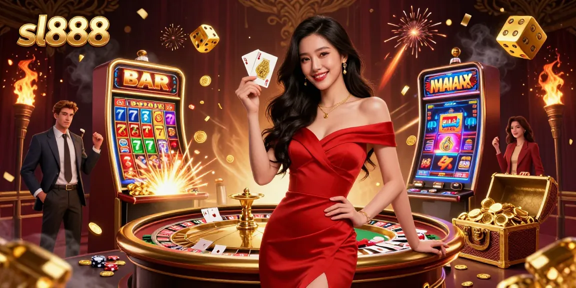 Experience exciting gameplay with sl888 at a vibrant casino featuring stunning visuals and dynamic elements.