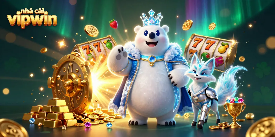 Experience the excitement of nhà cái vipwin with vibrant slots and treasure in a 3D casino world.